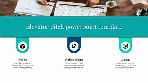 elevator pitch powerpoint template